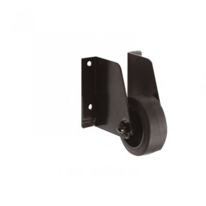 Roulette support de portail acier prépeint, H.100 x L.30 x P.90 mm