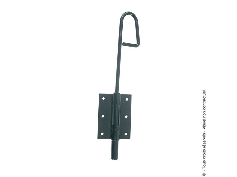 Verrou Baïonnette Acier Prépeint, H.500 X L.60 X P.20 Mm