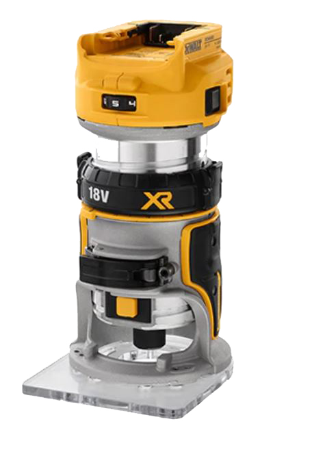 Affleureuse 18V XR (sans batterie ni chargeur) DEWALT DCW600N-XJ