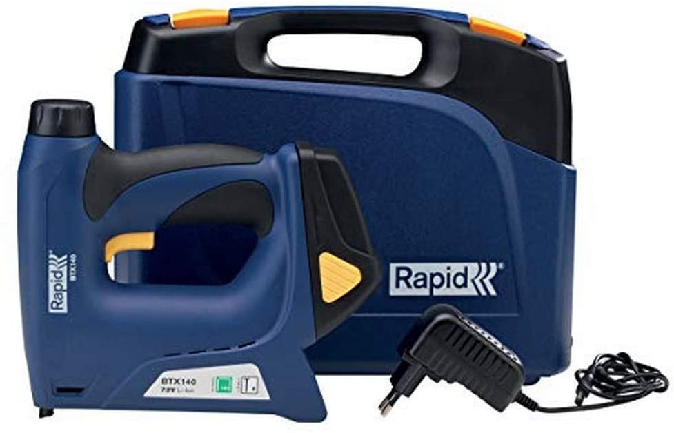 Agrafeuse-cloueuse 7,2 V BTX140 + batterie + chargeur + coffret RAPID 5001387