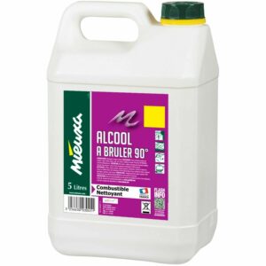 Alcool à brûler 90° 5 L MIEUXA 10347