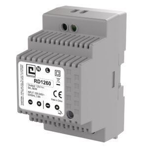 Alimentation à découpage rail DIN 3MOD 5 A 60 W HERACLES PCA-ALIMRD1260