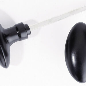 Lot de 2 boutons de porte Olive aluminium laqué