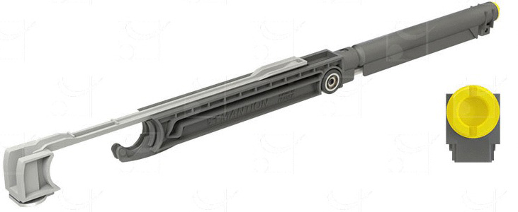 Amortisseur ferme-porte SAF Évolution M66S 20 - 60 kg MANTION M66S