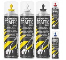 Peinture de tracage semi permanent Bleu 650 / 500 ml