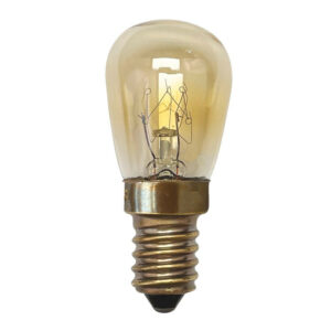 Ampoule incandescent poire E14, 80Lm , blanc chaud, TIBELEC