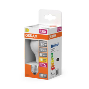 Ampoule led classique,  E27, 806lm , blanc chaud, dimmable, OSRAM