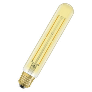 Ampoule led decorative, Tube vintage E27, 400lm, ambre blanc chaud, dimmable, OS