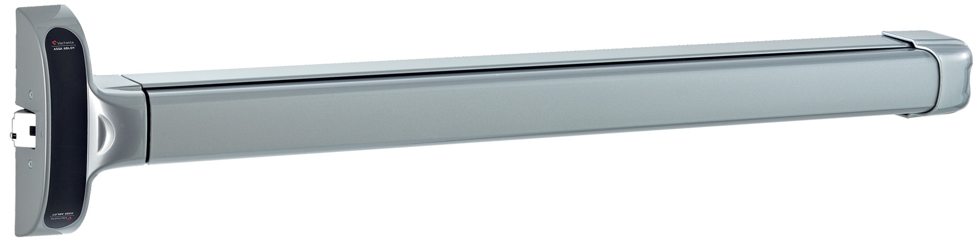 Antipanique Push bar 1900 1 point 850 mm gris coupe feu VACHETTE 16565000