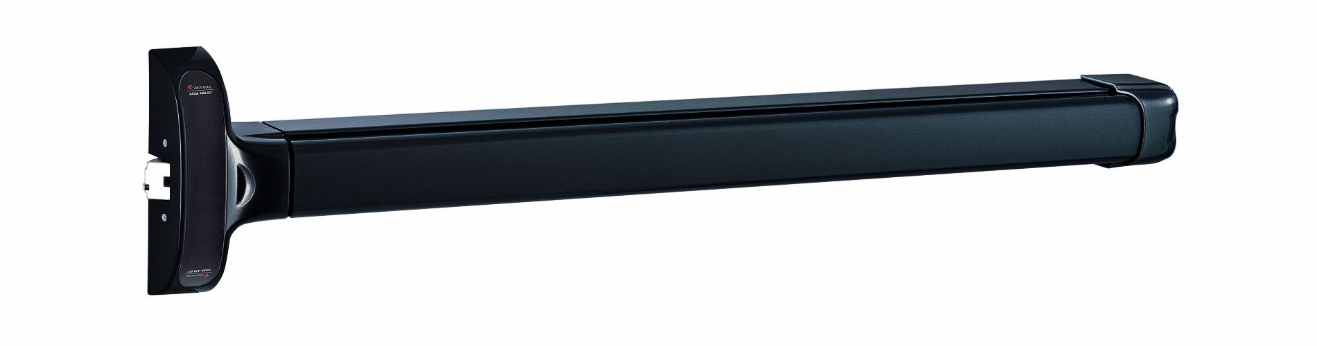 Antipanique Push bar 1900 1 point 850 mm noir coupe feu VACHETTE 16566000