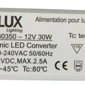 Driver 12V 30W 2,5A pour MR16