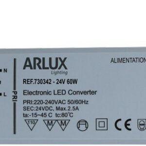 Driver Led PULSE 24V 60W 2,5A pour STRIP LED PULSE jusqu'à 6m