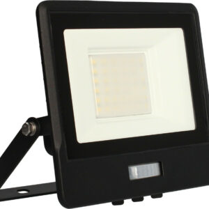 Projecteur mural ALTO - 30W, 4000K, 2510lm, Noir - Détecteur IR