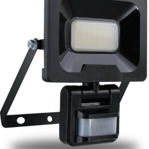 Projecteur Mural NINO 20W 1600lm - Detecteur de Mouvement - Noir