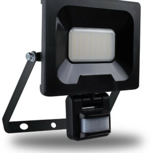 Projecteur Mural NINO 30W 2400lm - Detecteur de Mouvement - Noir