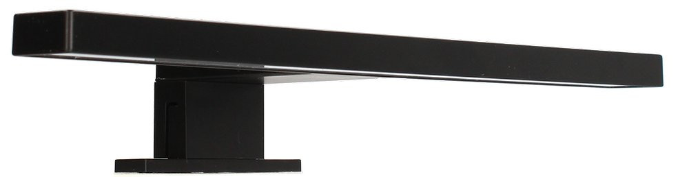 Reglette Salle de Bain PARMA 5W 350lm Blanc Neutre - Noir