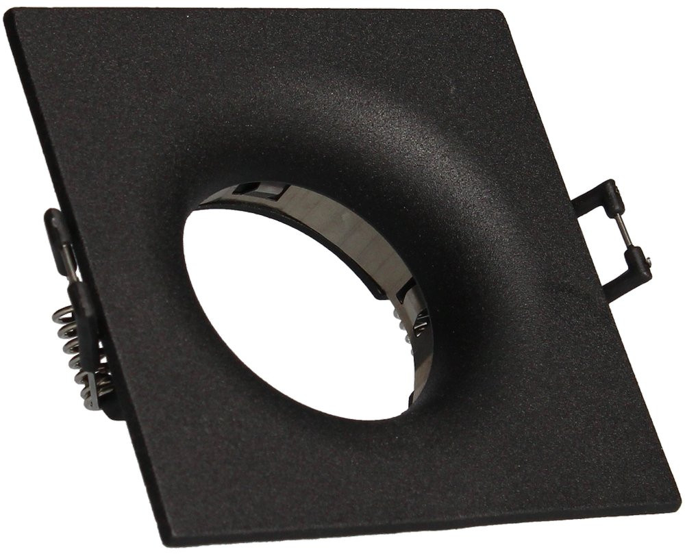 Spot encastrable COBALT - GU10/35Wmax/Dim.88x88/Noir
