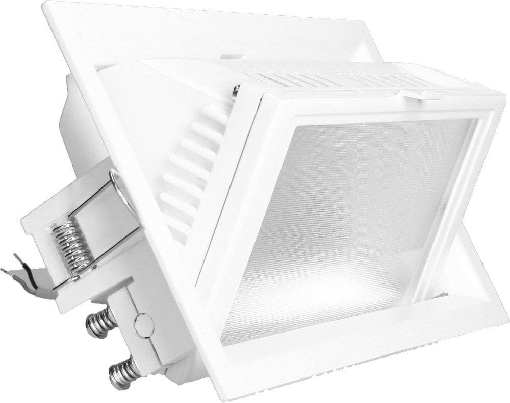 Spot encastrable Escamotable AGATE 35W 3500lm Blanc Neutre