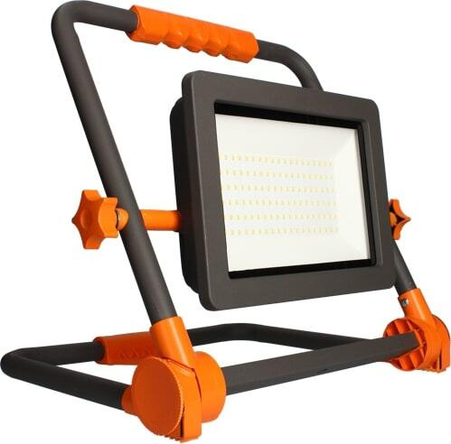Projecteur portable LED, 6000 lumens,, 50 W, Anthracite/Orange ARLUX