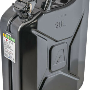 Bidon à carburant métallique, 20 l, noir