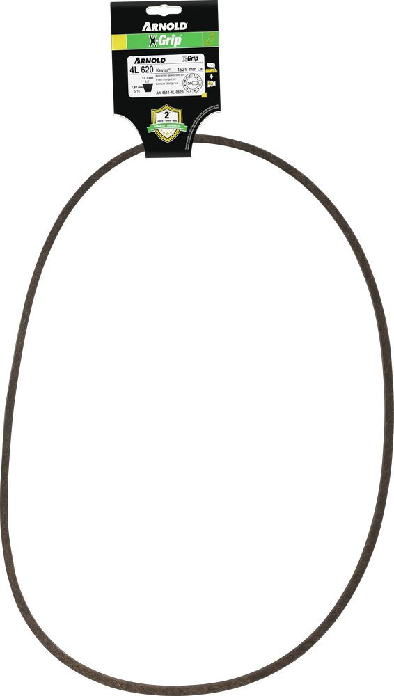Courroie trapézoïdale X-Grip V de type 4L620