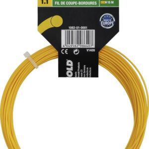 Fil de coupe-bordure rond en nylon 1,3 mm × 15 m