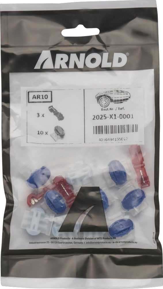 Kit de branchement AR10 avec 10 connecteurs Scotchlok 314 + 3 brides Scotchlok 951