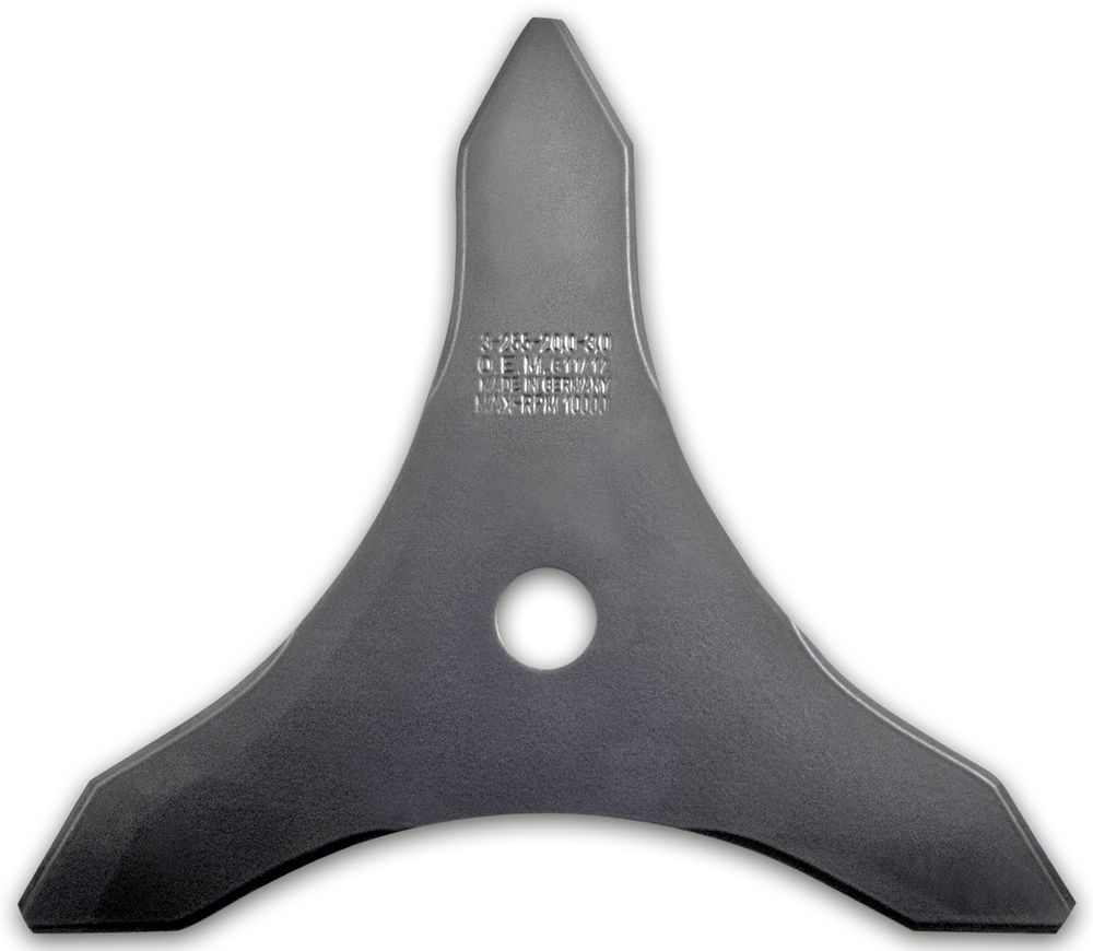 Lame de débroussailleuse 25,5 cm - alésage 20 mm