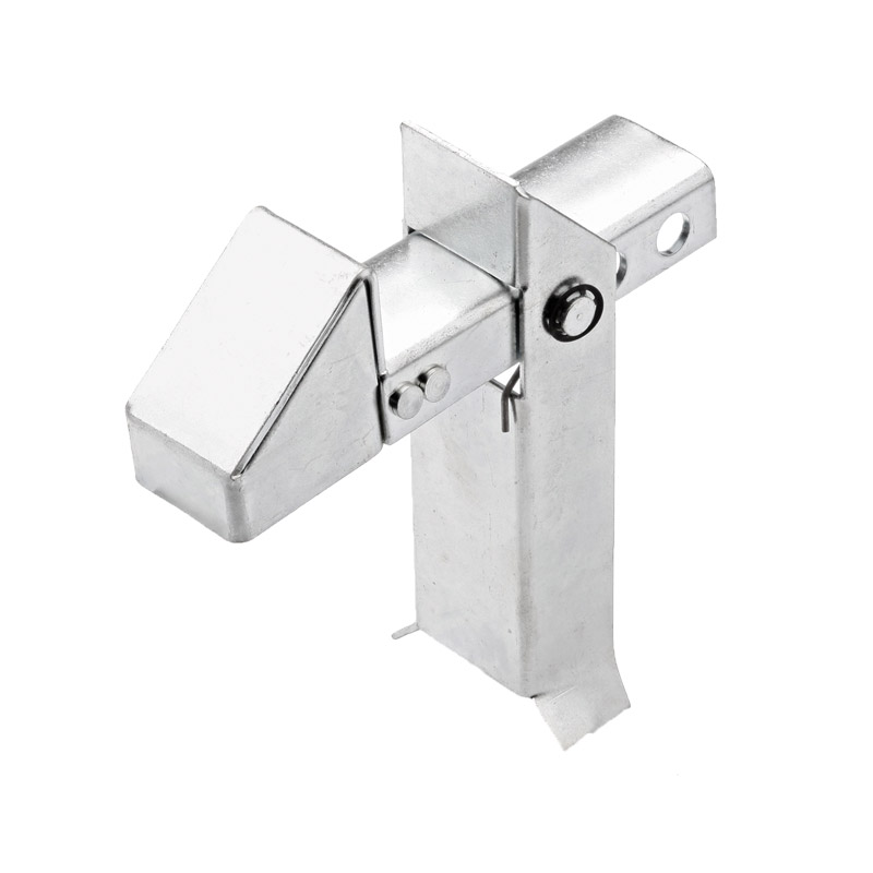 Arrêt de portail à axe réglable zingue blanc MERMIER M-542003
