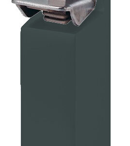 Arrêt de porte vertical 50 1082 03 noir KWS 108203