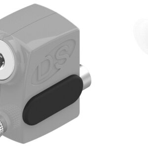 Arrêt de vantail S'HESTIA semi-automatique gris RAL 9006 LA CROISEE DS S2590-007