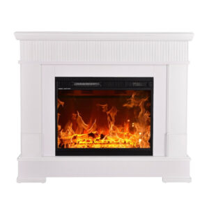 Cheminée électrique - Ideal & Lorance color - 1500 W - 3 flammes - Télécommande