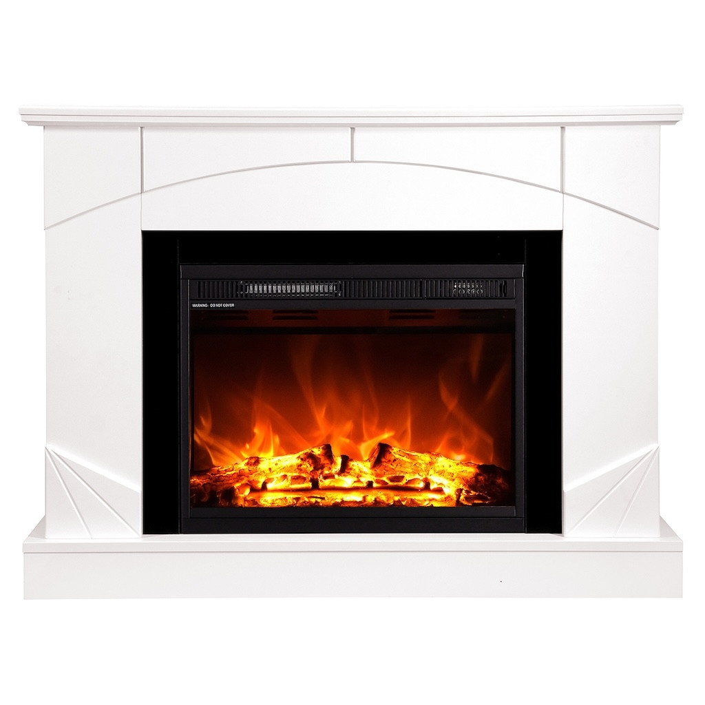 Cheminée électrique - Madeira & Lorance color - 1500 W - 3 flammes - Télécommande