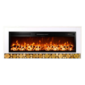 Cheminée électrique - Rio & Tanzania - 1500W - décor bois