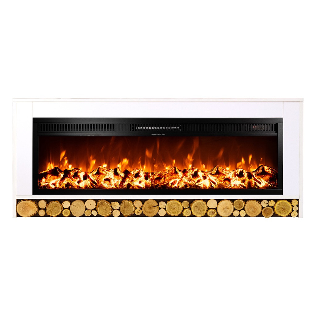 Cheminée électrique - Rio & Tanzania - 1500W - décor bois