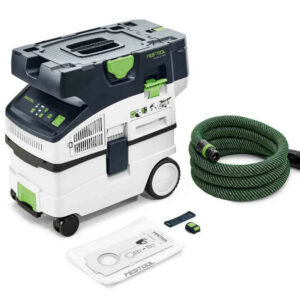 Aspirateur 2 x 18 V CLEANTEC CTLC MIDI I-Basic (sans batterie ni chargeur) FESTOOL 577066