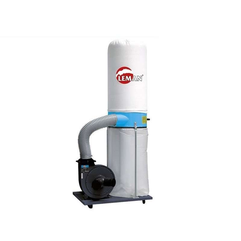 Aspirateur d'atelier à Bois 150 litres Triphasé LEMAN ASP152T