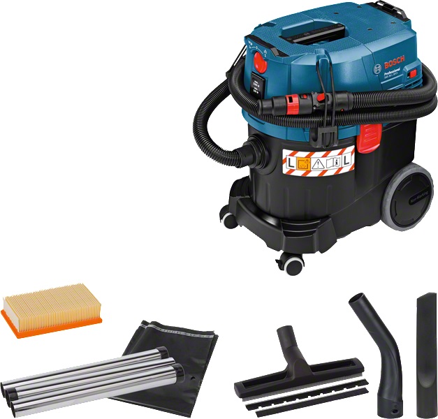 Aspirateur eau et poussière classe L 1200 W GAS 35L SFC+ sous carton BOSCH 06019C30W0