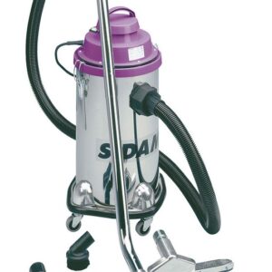 Aspirateur eau et poussières 1200W cuve inox JET 30 SIDAMO 20402008