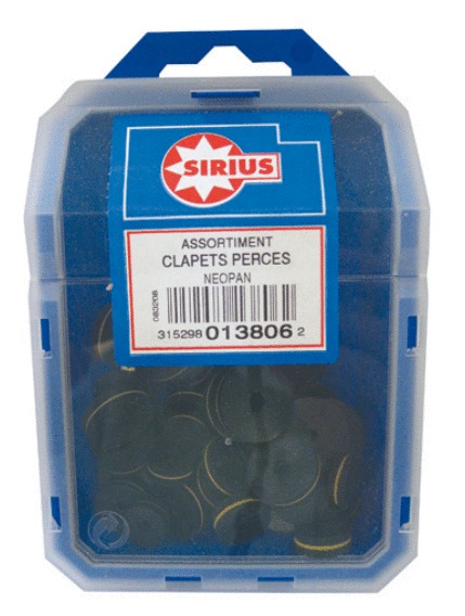 Assortiment clapets éthylène-propylène Néopan Sirius - 13706 13706