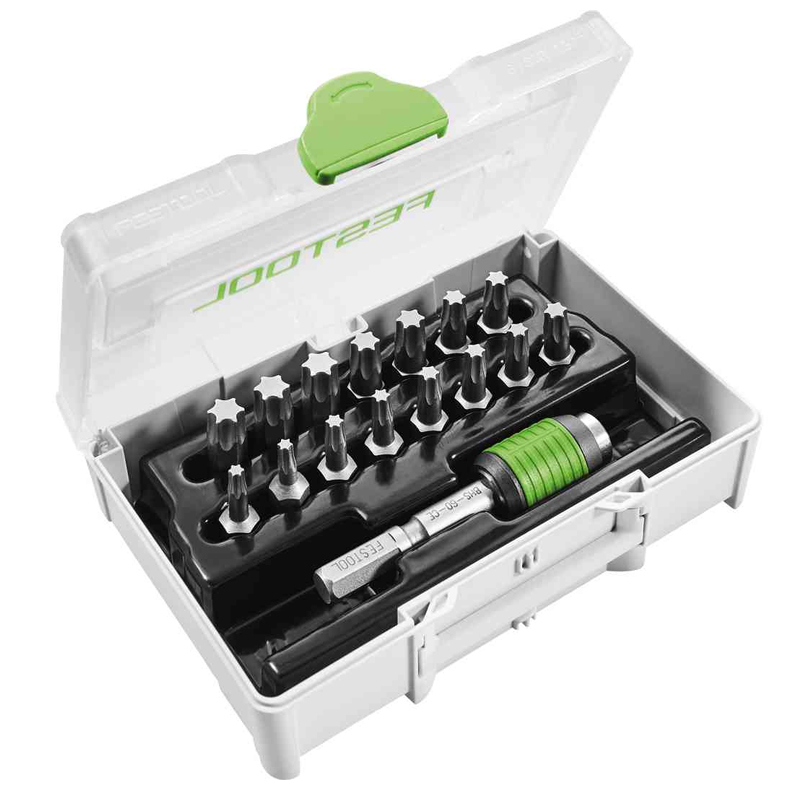 Assortiment d'embouts SYS3 XXS CE-TX BHS 60 FESTOOL 205823