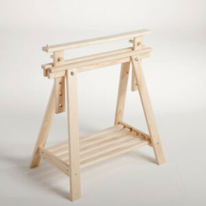 Tréteau pin architecte ASTIGARRAGA, H.70 x l.70 cm