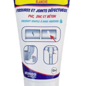 Pâte d'étanchéité 125 ml grise ATMOS