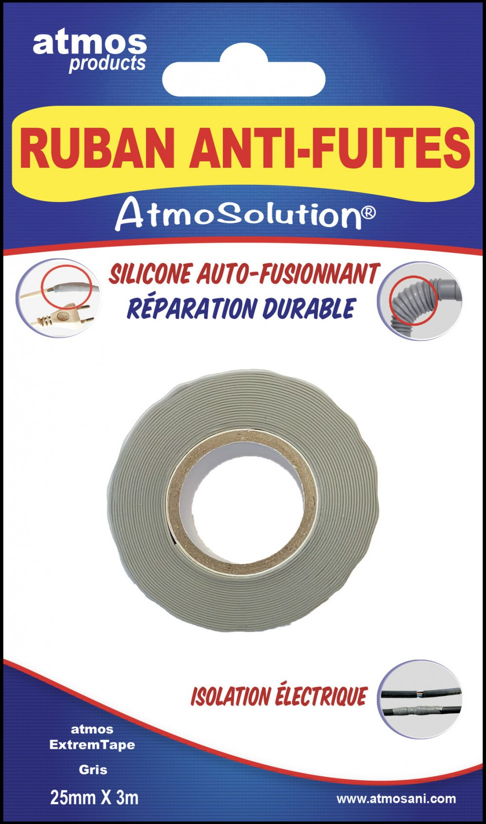 Ruban de réparation gris ATMOS