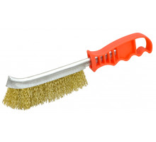 Brosse convexe Fils souples ondulés en acier 30 mm