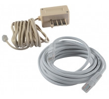 Câbles telephone / reseau Câble téléphone 3m Fiche RJ11 + Prise en T
