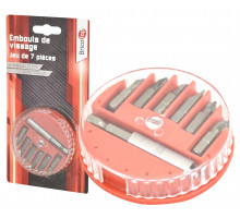 Jeux de 6 embouts + porte-embouts Plats 4 / 6 / Ph1 / Ph2 / Pz1 / Pz2 / Porte-embouts