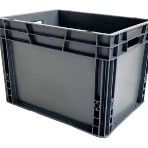 Bac de manutention polypropylène 400 x 300 mm série E 25 L charge 20 kg VISO E4332/21