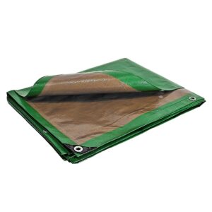 Bache de protection à œillets HQ250 5 x 8 m TECPLAST PR0814