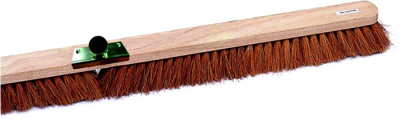 Balai coco industrie 120 cm douille métal BROSSERIE THOMAS 120C